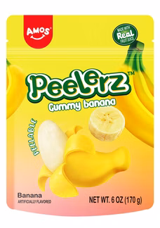 Photo of Peelerz Gummy Banana 6 oz