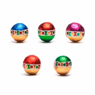 Photo of Christmas Balls Gourmet Milk Chocolate 5 oz