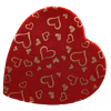Photo of Gold Hearts Gourmet Chocolate Heart Box 1 lb