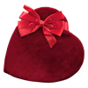Photo of Red Velvet Gourmet Chocolate Heart Box 1 lb