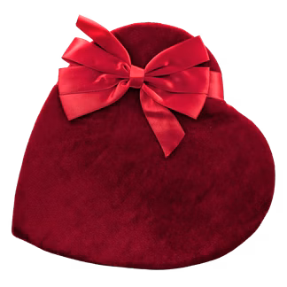 Photo of Red Velvet Gourmet Chocolate Heart Box 1 lb