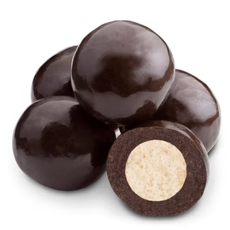 Photo of Dark Chocolate Triple Dip Malt Balls 8 oz