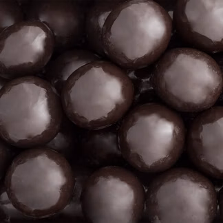 Photo of Dark Chocolate Triple Dip Malt Balls 8 oz