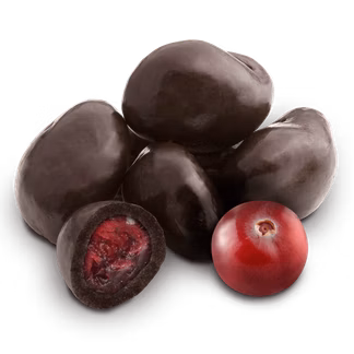 Photo of Dark Chocolate Dried Cranberries 8 oz
