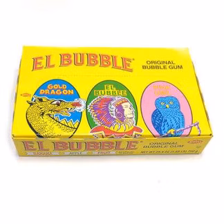 Photo of Bubble Gum Cigars El Bubble Assorted