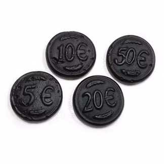 Photo of Salted Licorice Coins 8 oz