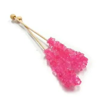 Photo of Rock Candy Pink Cherry Sticks 8 ct