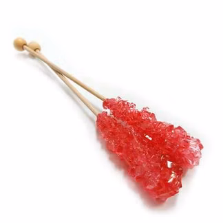 Photo of Rock Candy Red Strawberry Sticks 8 ct