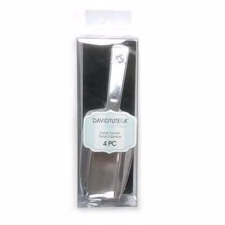 Photo of Scoops Plastic Silver 4 pc