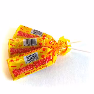 Photo of Sugar Daddy Mini Caramel Pops