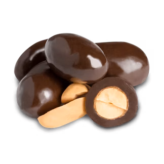 Photo of Peanuts Dark Chocolate Coated 8 oz
