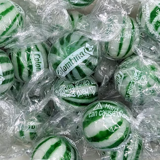 Photo of Spearmint Hard Jumbo Balls 8 oz