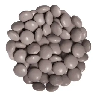 Photo of Chocolate Drops Gray 1 lb