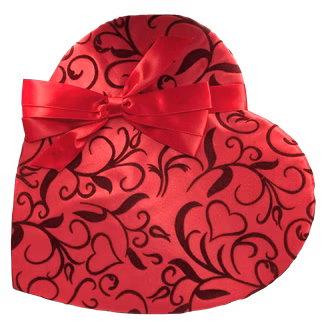 Photo of Red Ivy Gourmet Chocolate Heart Box 2 lbs