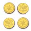 Photo of Hanukkah Coins Mesh Bag 1.5 oz