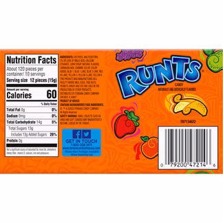 Photo of Runts Theater Box 5 oz