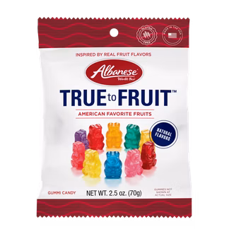 Photo of True to Fruit™ American Favorite Fruits Gummi Bears 2.5oz