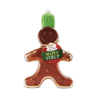 Photo of Maple Syrup Ginger Bread Man Glass Bottle 8.45 oz