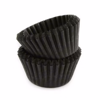 Photo of Small Brown 1" Candy Cups 100 ct