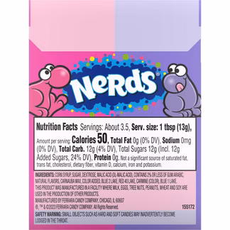 Photo of Nerds Grape & Strawberry 1.65 oz