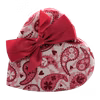 Photo of Pink Paisley Gourmet Chocolates Heart Box 8 oz