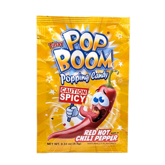 Photo of Pop Boom Popping Candy Red Hot Chili Pepper 0.33 oz