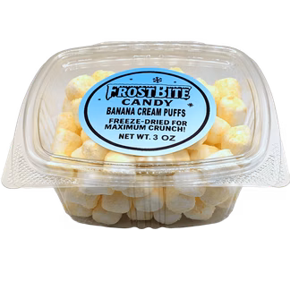 Photo of Freeze Dried Banana Cream Puffs 3 oz