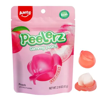 Photo of Peelerz Gummy Peach 6 oz