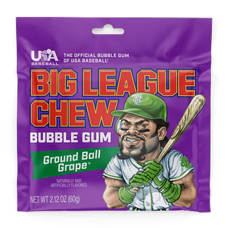 Photo of Big League Chew Grape 2.12 oz