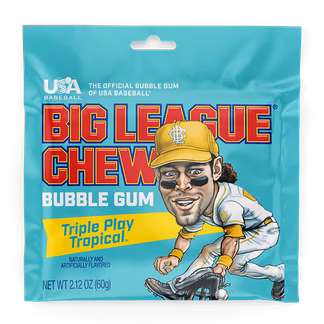 Photo of Big League Chew Tropical 2.12 oz