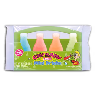 Photo of Cry Baby Sour Wax Bottles
