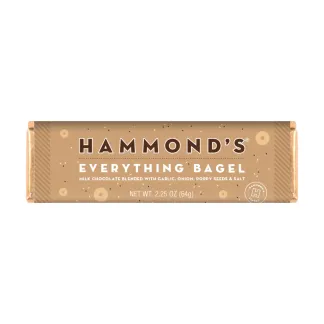 Photo of Everything Bagel Milk Chocolate Bar 2.25 oz