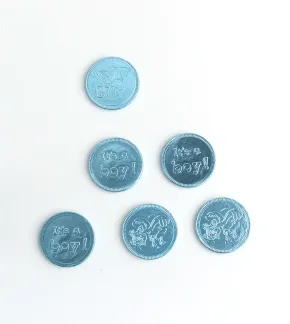 Photo of Its A Boy Chocolate Coins 5 oz