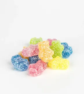 Photo of Gummi Sour Blockheads 8 oz