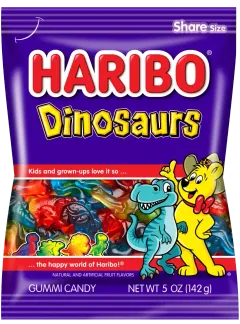 Photo of Haribo Gummi Dinosaurs 5 oz