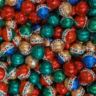 Photo of Christmas Balls Gourmet Milk Chocolate 5 oz