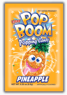 Photo of Pop Boom Popping Candy Pineapple 0.33 oz