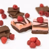 Photo of Raspberry Chocolate Swirl Fudge 8 oz
