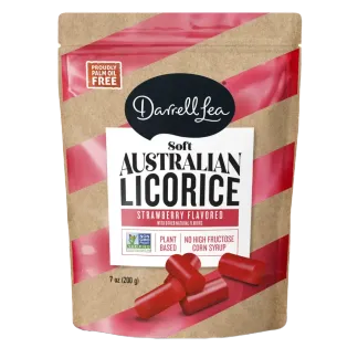 Photo of Soft Australian Licorice Strawberry 7 oz