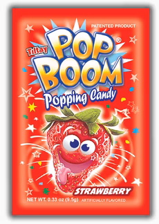 Photo of Pop Boom Popping Candy Strawberry 0.33 oz