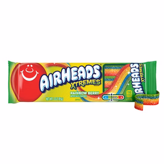 Photo of Airheads Extremes Rainbow Berry Belts 2 oz