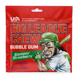 Photo of Big League Chew Strawberry 2.12 oz