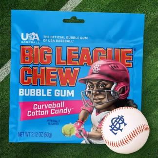 Photo of Big League Chew Cotton Candy 2.12 oz