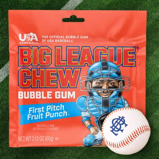 Photo of Big League Chew Fruit Punch 2.12 oz
