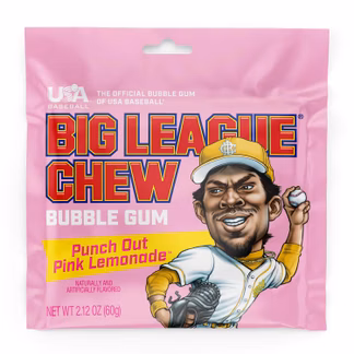 Photo of Big League Chew Pink Lemonade 2.12 oz