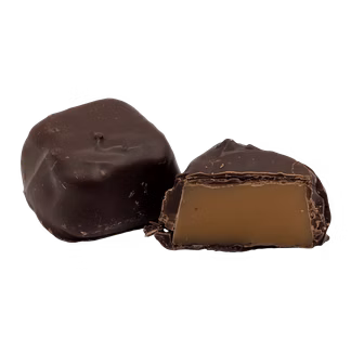 Photo of Dark Chocolate Bourbon Caramels