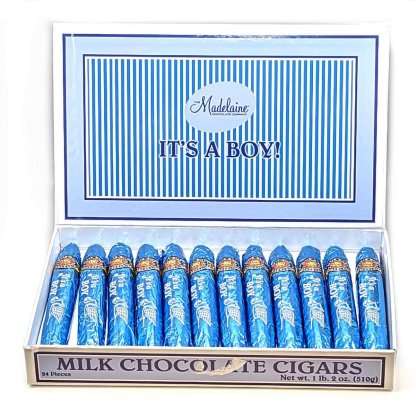 Its A Boy Gourmet Milk Chocolate Cigars