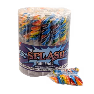 Photo of Color Splash Pops Rainbow Tutti Frutti