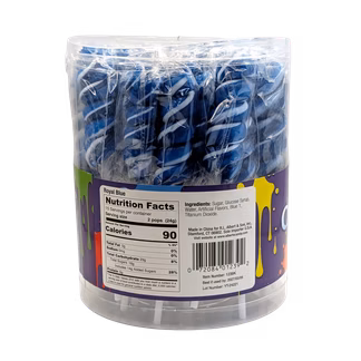 Photo of Color Splash Pops Royal Blue Blue Raspberry