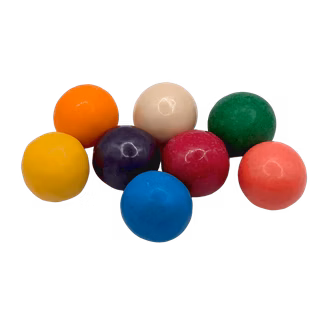 Photo of Dubble Bubble 0.75" Wrapped Gum Balls 10 oz